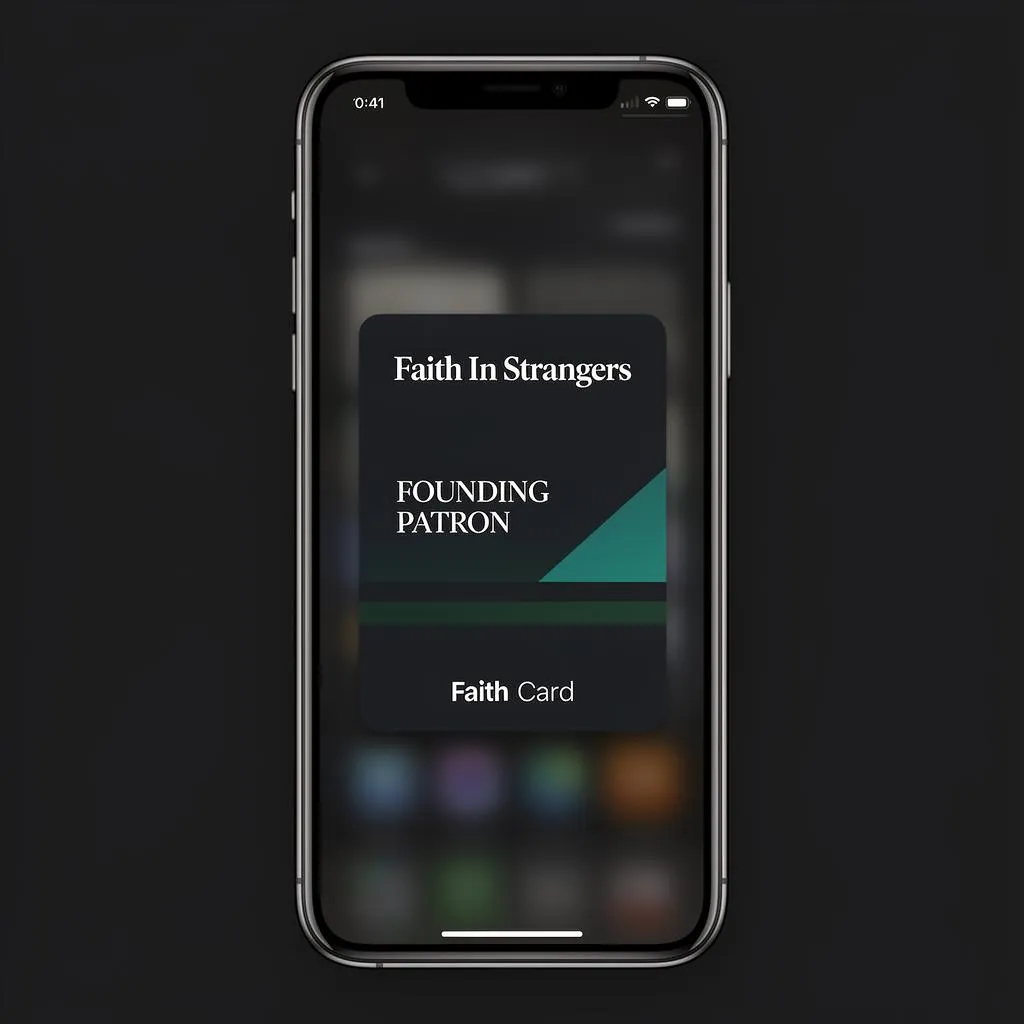 Faith Card on Apple Wallet